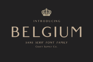 Belgium Family Font: A Modern Typeface for Branding