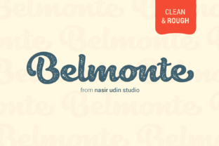 Belmonte Font: Bold Script Typography for Small Business Branding
