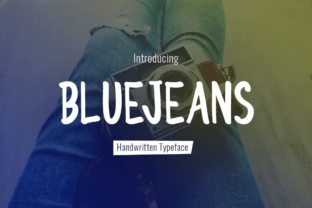 BlueJeans Font: Casual Script for Editorial Design
