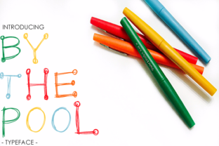 By the Pool Font: Airy Editorial Charm