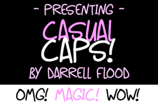 Casual Caps Font Review for Friendly Brand Identity