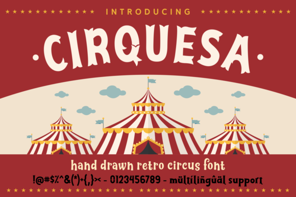 Cirquesa Font: Playful Display Typography for Web Design