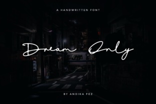 Enhance Your Brand with Dream Only: A Handwritten Script Font