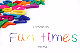 Fun TImes Font for Whimsical Crafts and Products