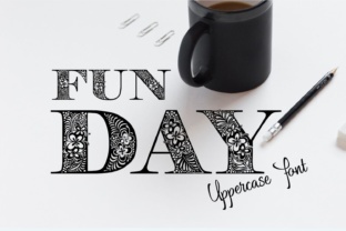 Funday Font Review: A Hand Crafted Decorative Typeface for Makers