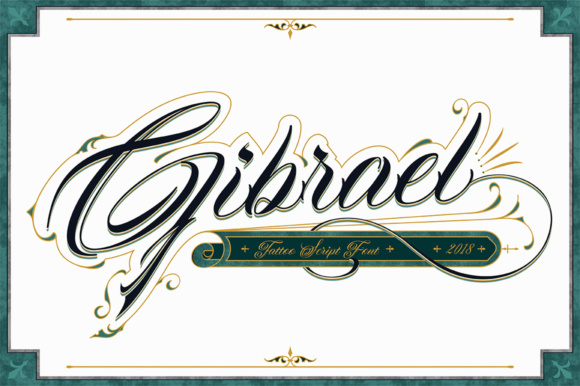 Gibrael Font: Refined Calligraphy for Web Design