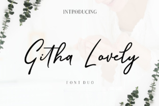 Githa Lovely: A Modern Font Duo for Elegant Branding