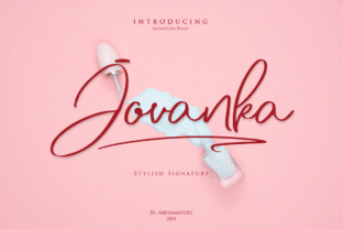 Jovanka Script Font for Modern Editorial Design