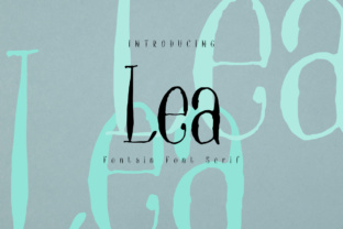 Lea Font Review: A Casual Serif for Handmade Labels