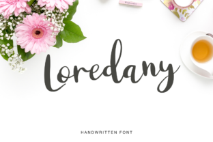 Loredany Font Review: Fresh Script for Handmade Branding
