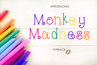 Monkey Madness Font: Adding Handwritten Charm to Small Business Branding