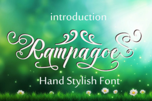 Rampagoe Font Review: Elevating Campaign Visuals