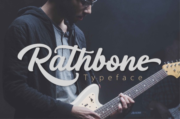 Rathbone Font: Bold Script Typography for Editorial Design