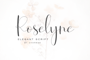 Roselyne Script Font for Professional Small Business Branding
