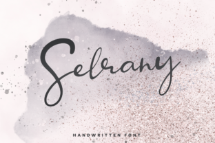 Selrany Font: A Fresh Calligraphy Typeface for Editorial Design