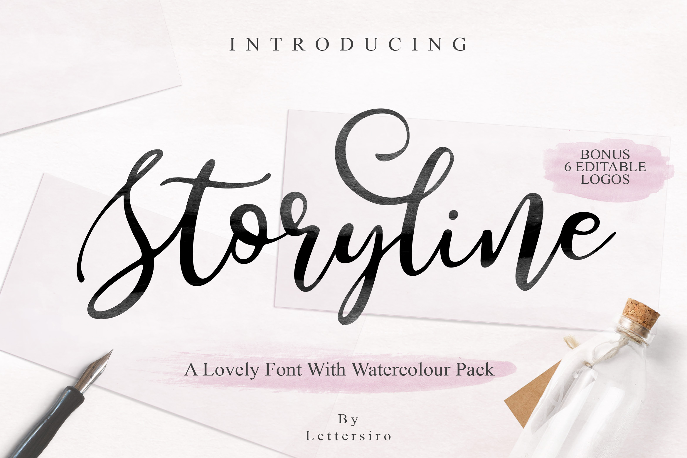 Storyline: The Perfect Font for Luxurious Branding
