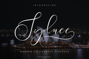 Sydnee Font: Elegant Script for Luxury Design