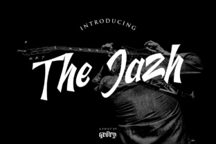 The Jazh Font: Modern Script for Brand Identity Design