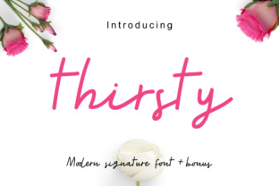 Thirsty Font Review: Authentic Branding for Small Business