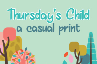 Thurday s Child Font: Casual Script for Modern Design