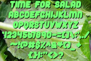 Time for Salad Font: A Designer’s Branding Test
