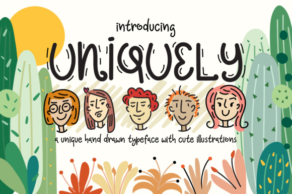 Uniquely Font: Charming Handwritten Script for Crafters