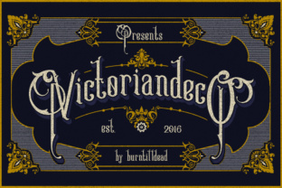 Victoriandeco Font: Elevating Heritage Brand Identity
